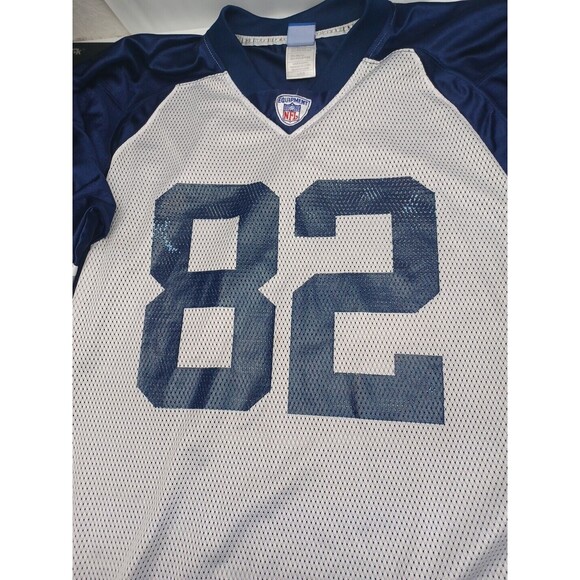 Jason Witten NFL Equipment Blue Dallas Cowboys Jersey # 82 reebok Sz L - Picture 5 of 13